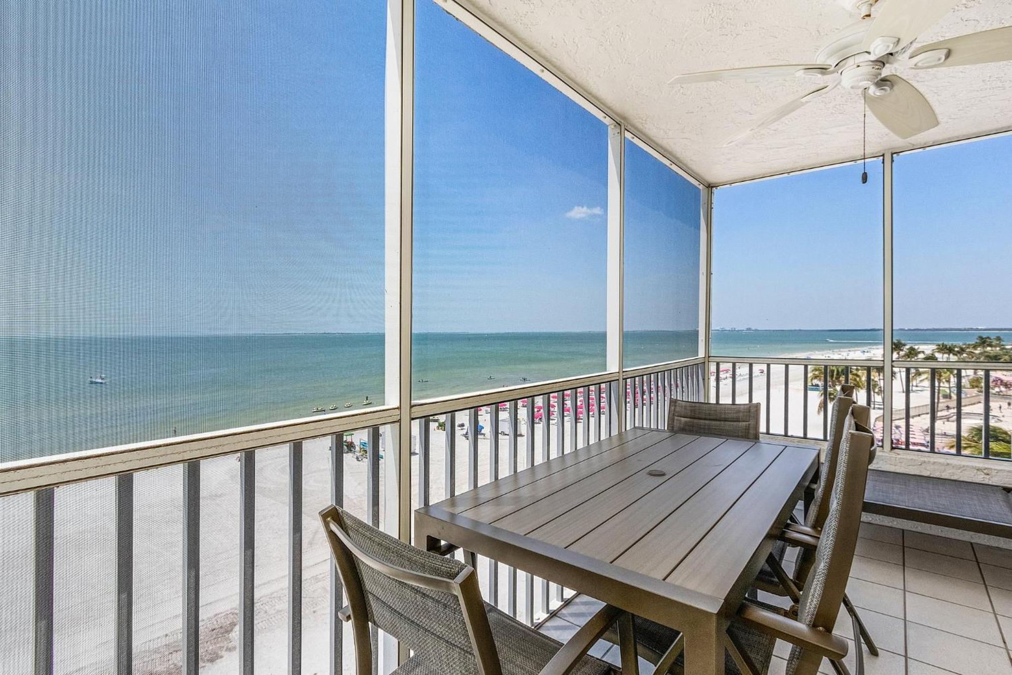 Fantastic Gulf Front Condo On The North End Of The Island - Beach Villas # 504 Condo Fort Myers Beach Exteriér fotografie