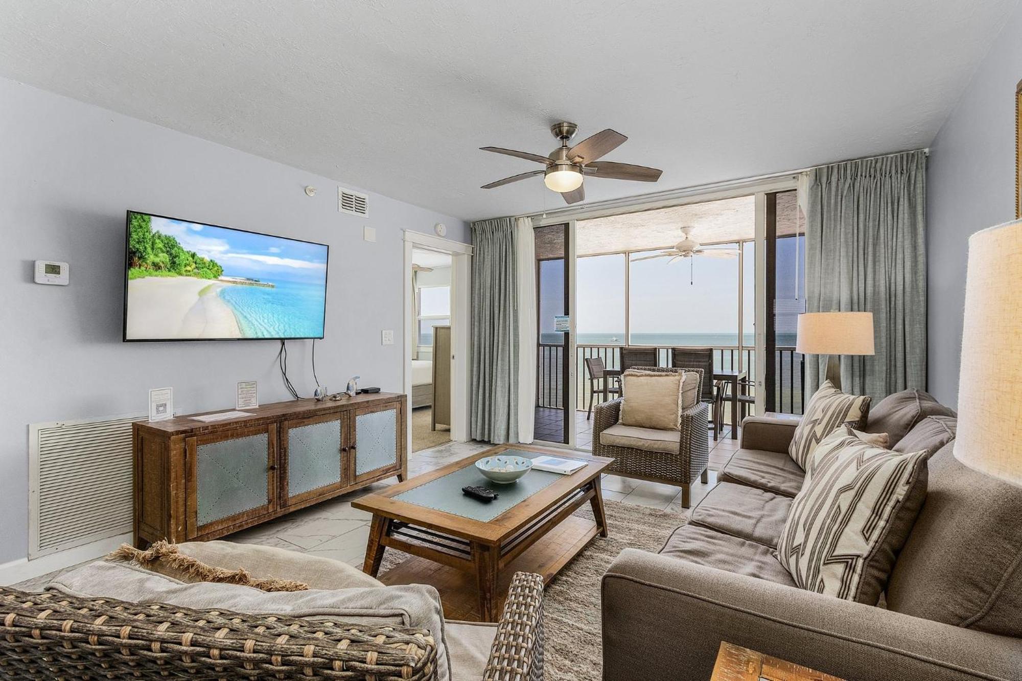 Fantastic Gulf Front Condo On The North End Of The Island - Beach Villas # 504 Condo Fort Myers Beach Exteriér fotografie